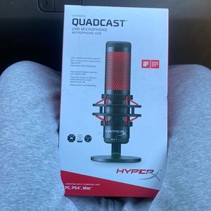 Brand New HyperX Quadcast USB Microphone
